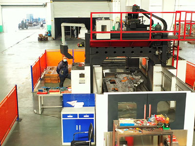 Oficina de processamento CNC de peças de alta precisão