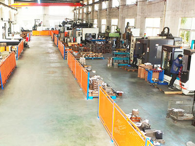 Oficina de processamento CNC de peças de alta precisão