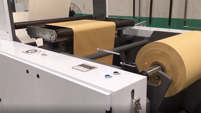 Máquina para fabricar sacos de papel kraft dupla camada ZD-F450