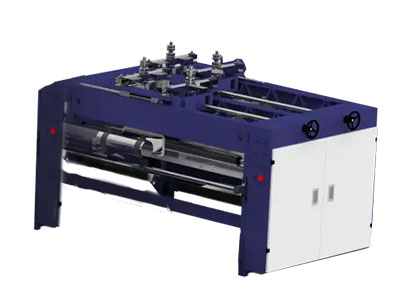 Máquina para fabricação de sacos de papel kraft com aba