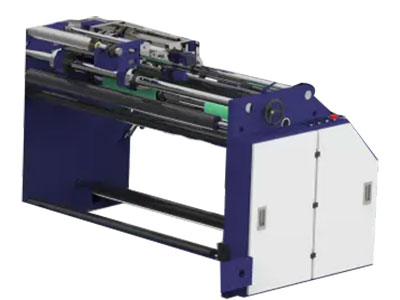 Máquina para fabricação de sacos de papel kraft com aba